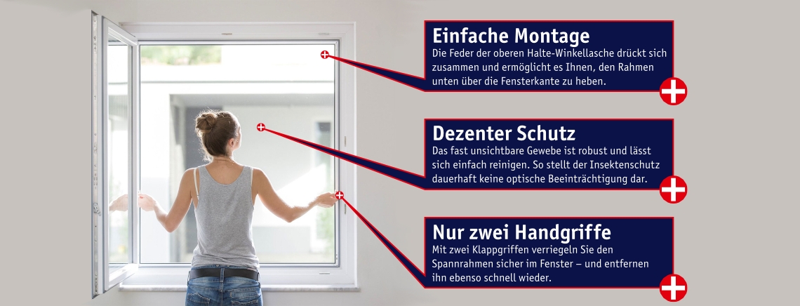 Spannrahmen mit Beschriftung