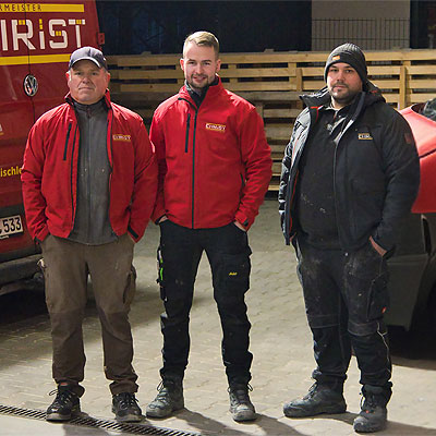 Monteure von Tischlermeister Christ