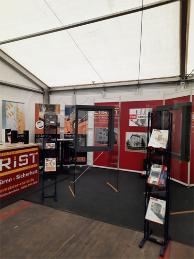 Messestand Tischlermeister Christ